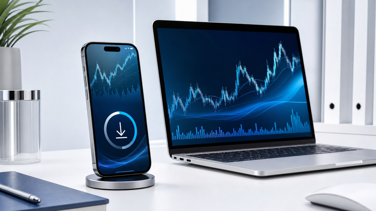 MT4 APP 关注与互动界面示意